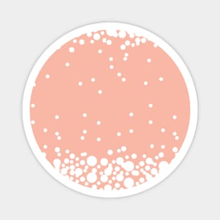 Pink snow Magnet